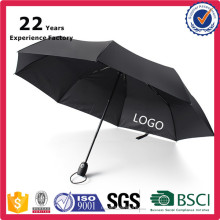 Regalo promocional Seasonal Products Compact 3 Fold Irrompible Abrir Cerrar Own logo automatic paraguas